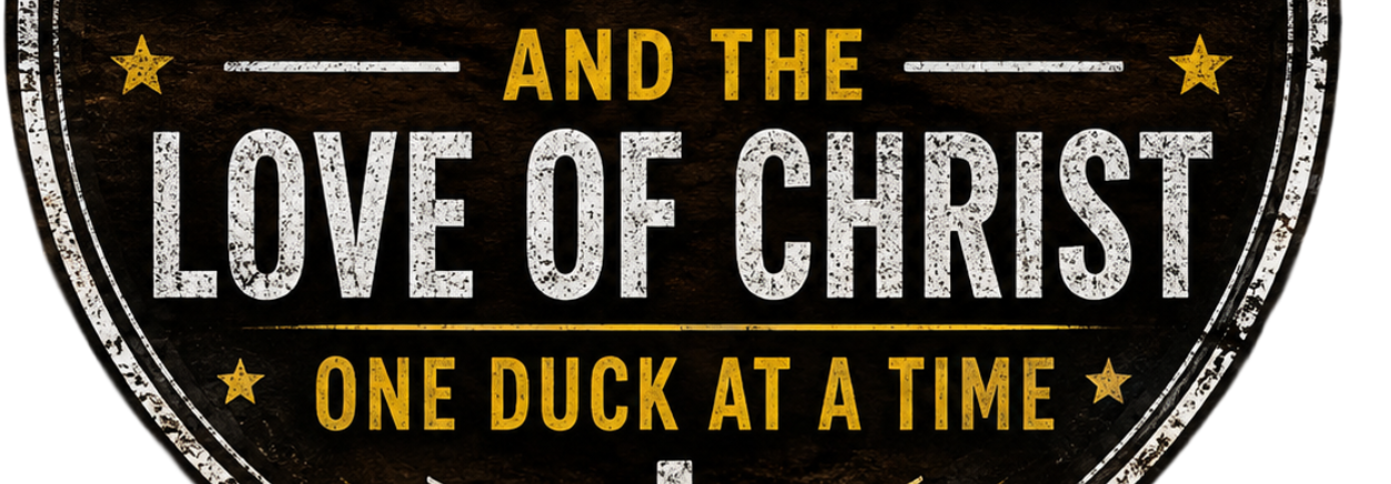 SteveZ DuckZ. Ducking for Jesus by spreading random acts of kindness and the love of Christ, one duck at a time.